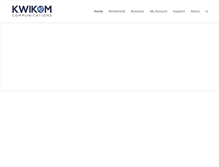 Tablet Screenshot of kwikom.com